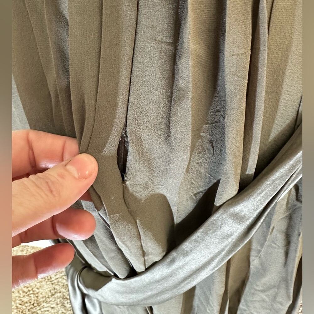 BCBG MaxAzria Grecian Gown Sz 8 Prom Formal Wedding Cosplay Goddess Bridesmaid - Picture 9 of 16